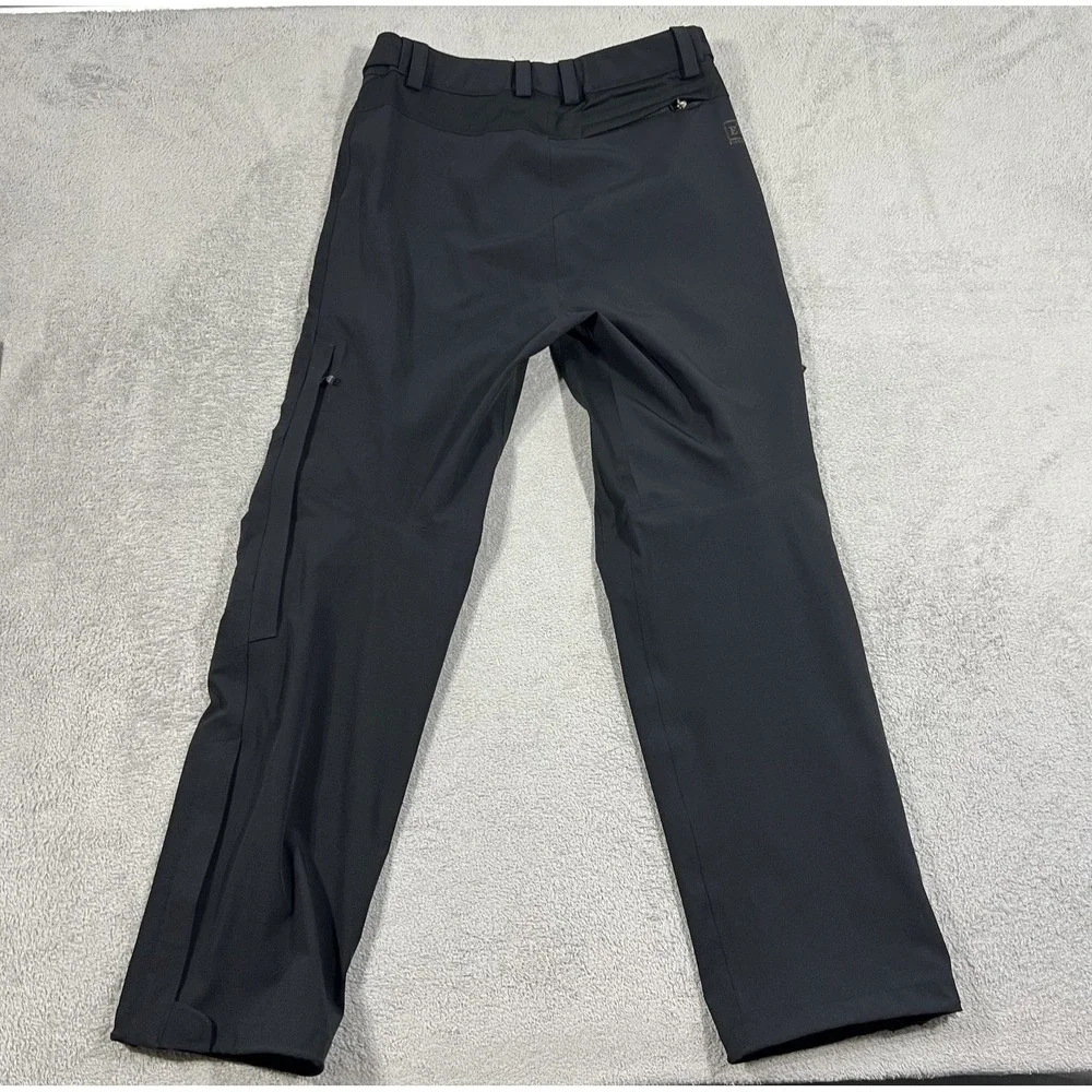 REI E1 Elements Rain Pants Mens 32x32 Black